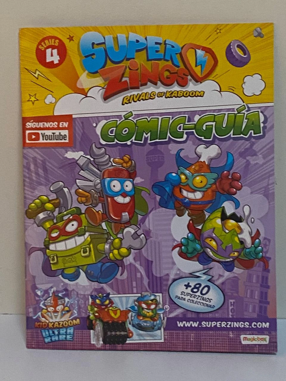 Superzings serie 4 Officieel tijdschrift nummer 4 en Comic-gids – photo 2